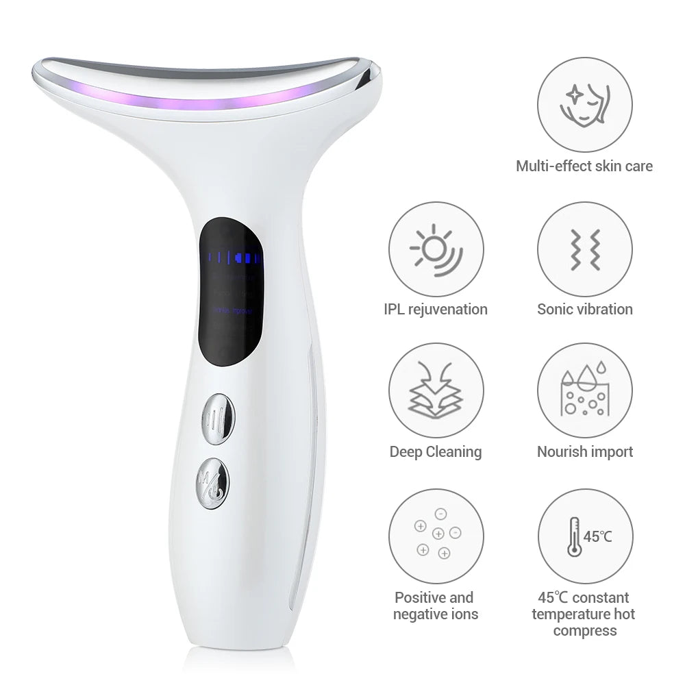 BeautyLift™ - LED Face & Neck Skin Care Massager