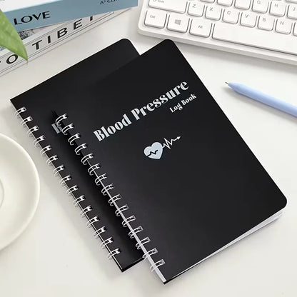 Blood Pressure Log Book Journal